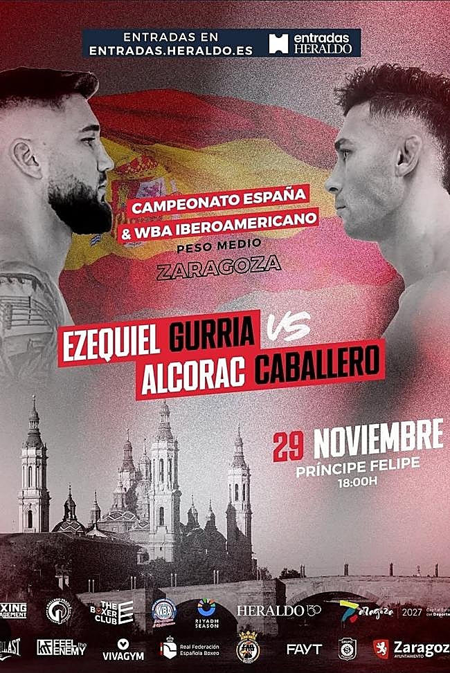 Cartel de la velada.