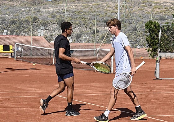 La pareja canaria quiere estar en la final.