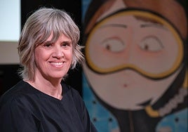 La artista bilbaína Silvia Sánchez.