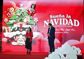 La Plaza de La Feria fue el escenario elegido para presentar el programa navideño.