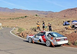 Armide Martín, en un tramo del recorrido de la prueba que acabó adjudicándose.
