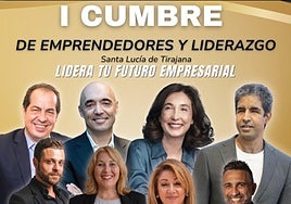 Ponentes de la I Cumbre de Emprendedores y Liderazgo de Santa Lucía de Tirajana.