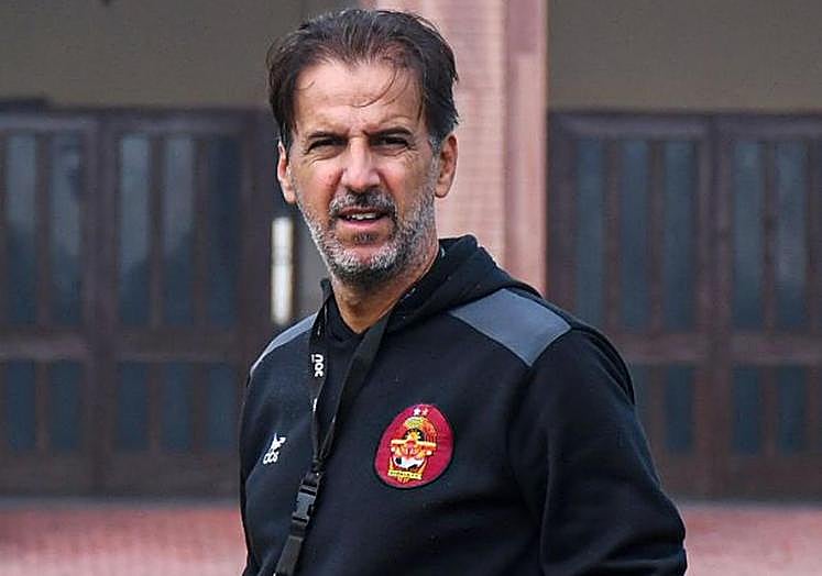 Oramas, en su etapa en la India.