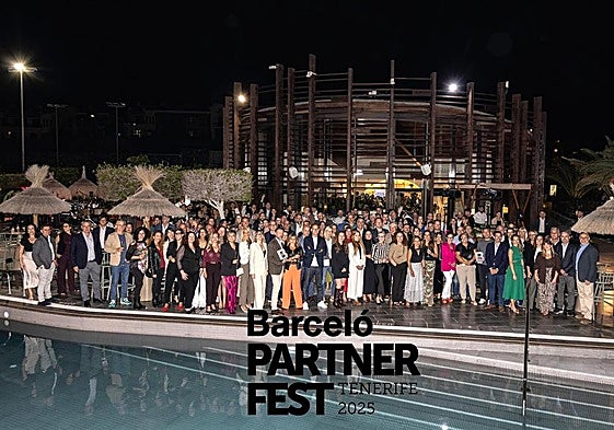 II Partner Fest de Tenerife: Barceló Hotel Group duplica asistencia en una noche mágica para sus mejores colaboradores