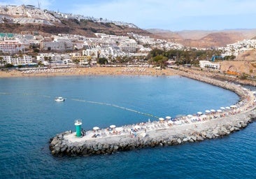 Todas las playas de Mogán son aptas para el baño tras el episodio de contaminación marina