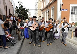 Fiestas de El Risco de San Nicolás en Las Palmas de Gran Canaria.