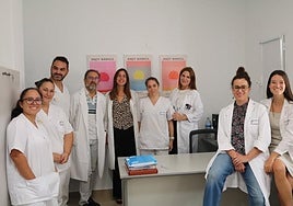 Profesionales sanitarios.