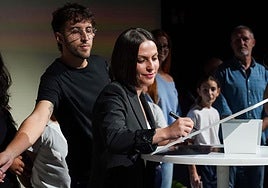 La consejera Migdalia Machín durante la presentación del Pacto por la divulgación de la Ciencia.