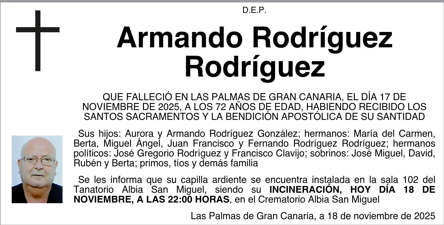 Armando Rodríguez Rodríguez