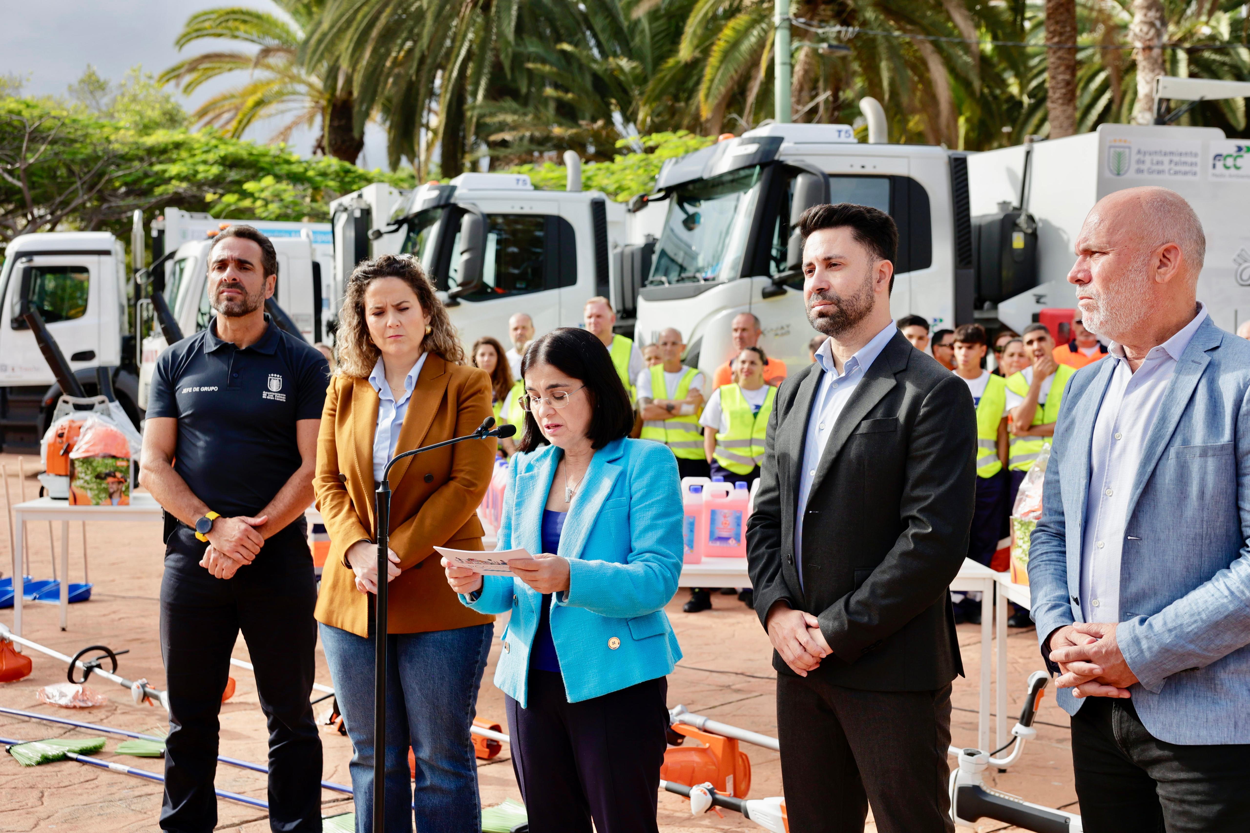 El Ayuntamiento de Las Palmas de Gran Canaria anuncia novedades y mejoras del nuevo contrato de higiene urbana