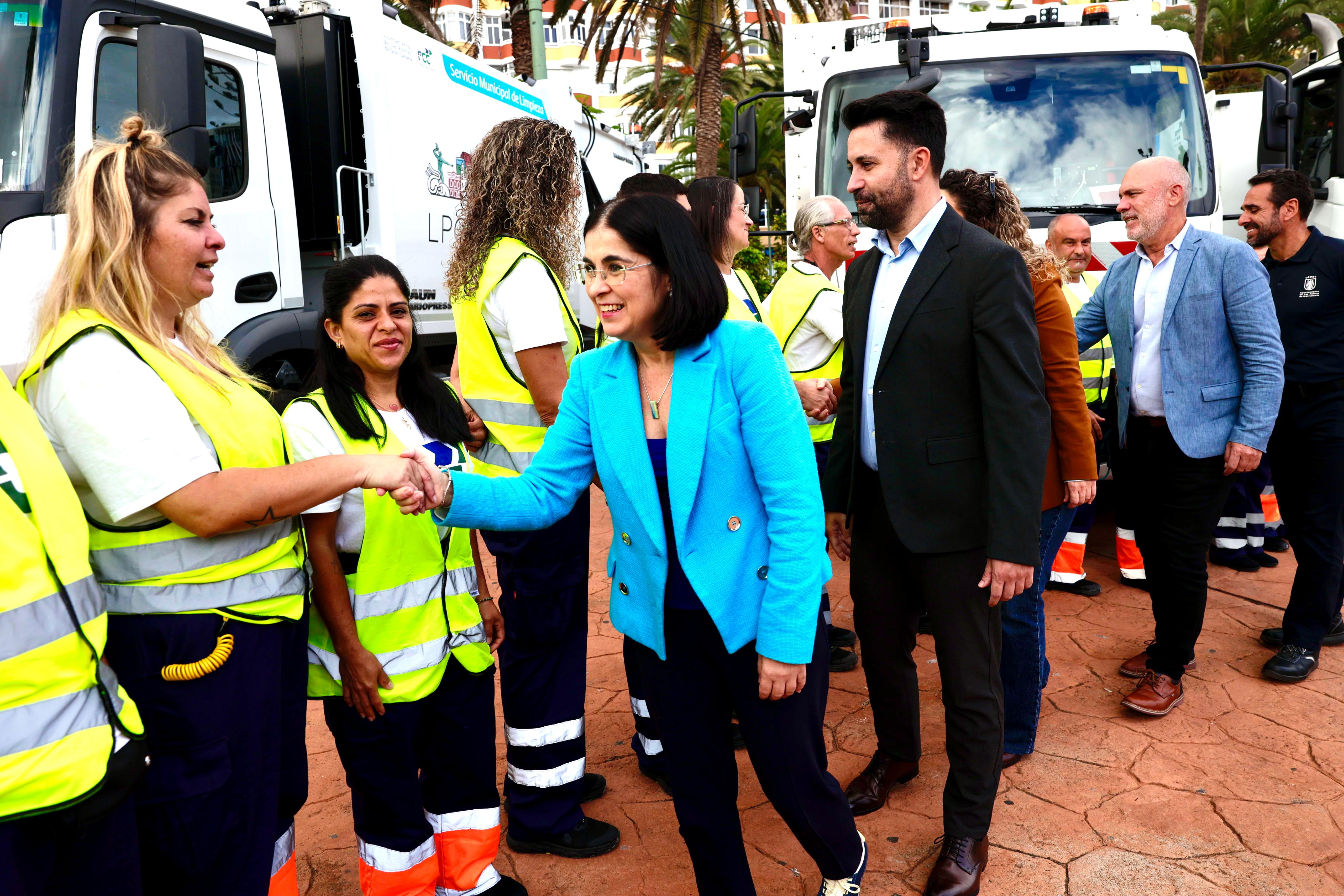 El Ayuntamiento de Las Palmas de Gran Canaria anuncia novedades y mejoras del nuevo contrato de higiene urbana
