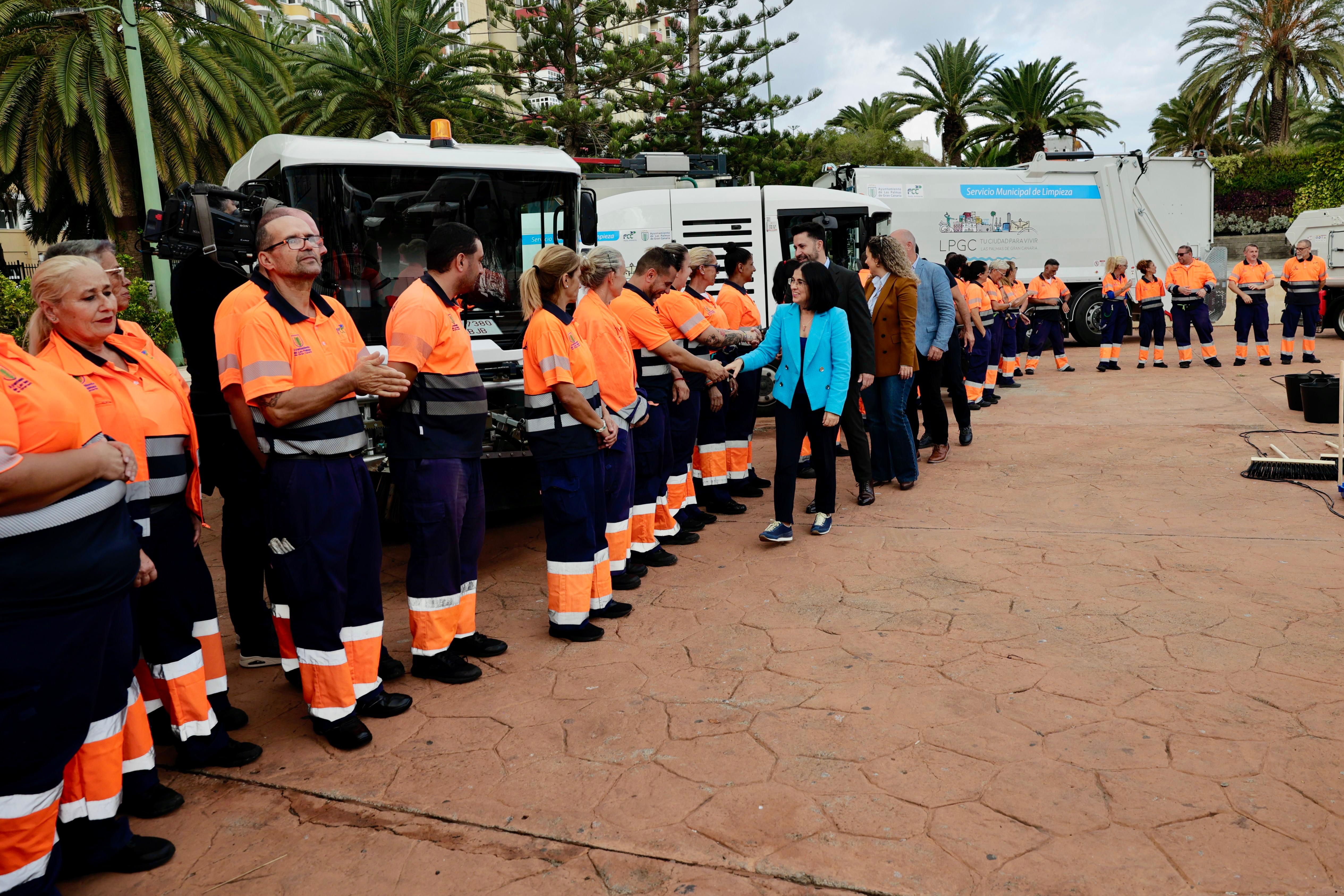 El Ayuntamiento de Las Palmas de Gran Canaria anuncia novedades y mejoras del nuevo contrato de higiene urbana