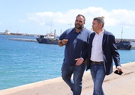 Samuel Martín y Oswaldo Betancort.