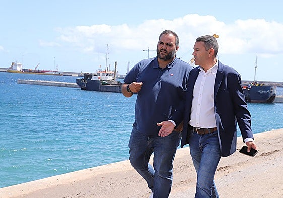 Samuel Martín y Oswaldo Betancort.