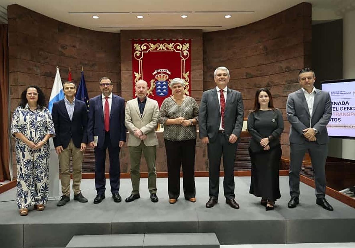 Imagen de la jornada, celebrada en el Parlamento de Canarias.