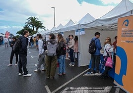 Primera jornada del Foro de Empleo de la ULPGC.