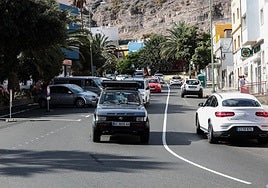 El Barranquillo Don Zoilo, tras la reordenación del tráfico.