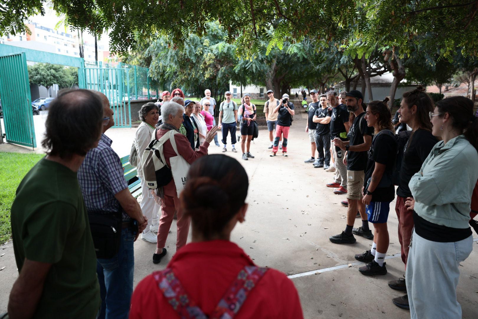 Así fue el recorrido a pie por Las Palmas de Gran Canaria