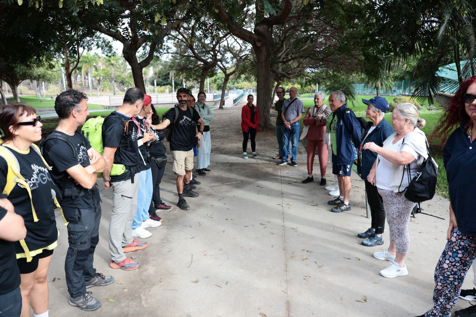 Así fue el recorrido a pie por Las Palmas de Gran Canaria