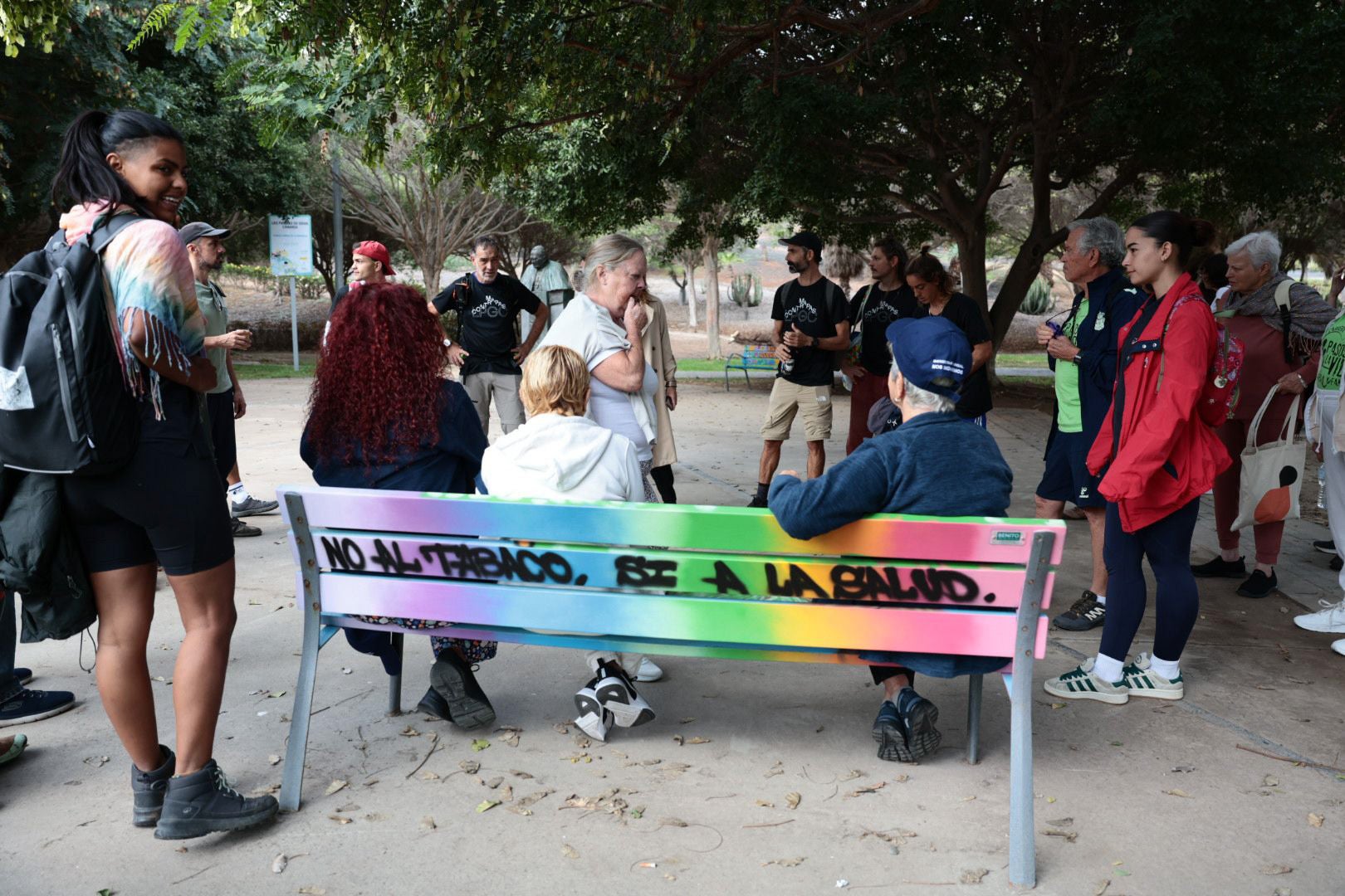 Así fue el recorrido a pie por Las Palmas de Gran Canaria