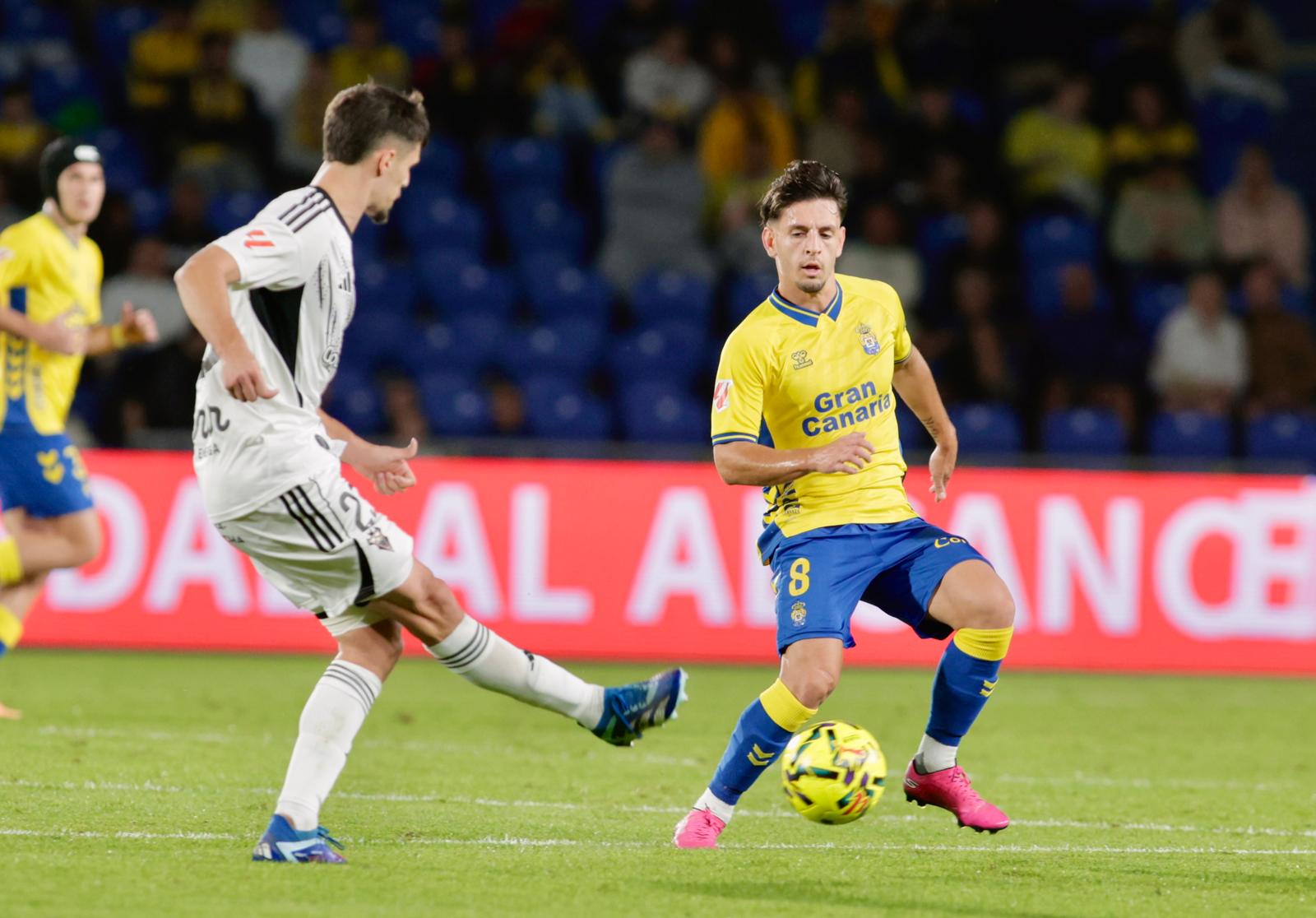 Imágenes del duelo: UD Las Palmas - Albacete