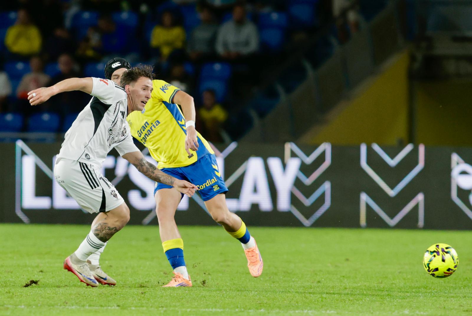 Imágenes del duelo: UD Las Palmas - Albacete