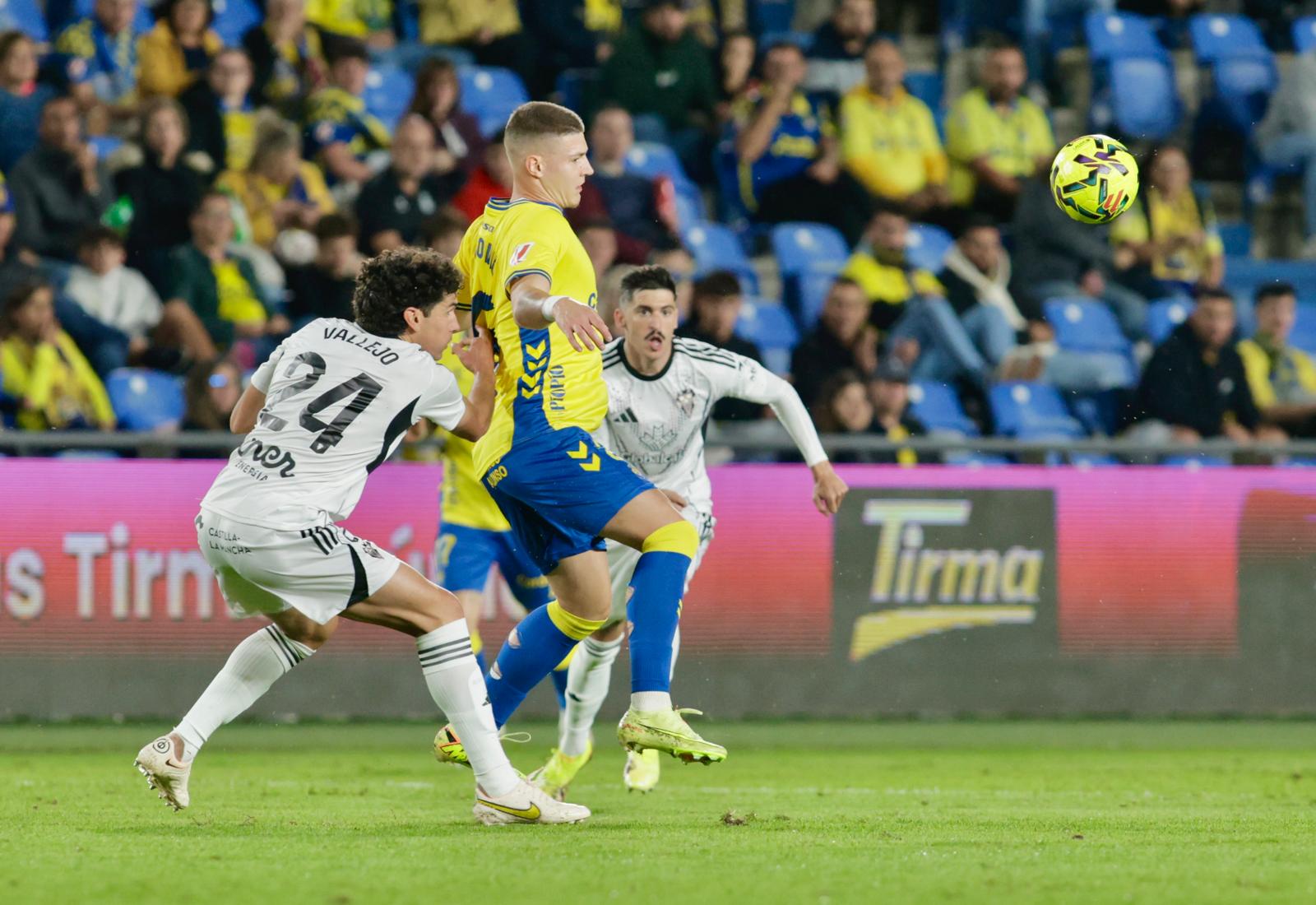 Imágenes del duelo: UD Las Palmas - Albacete