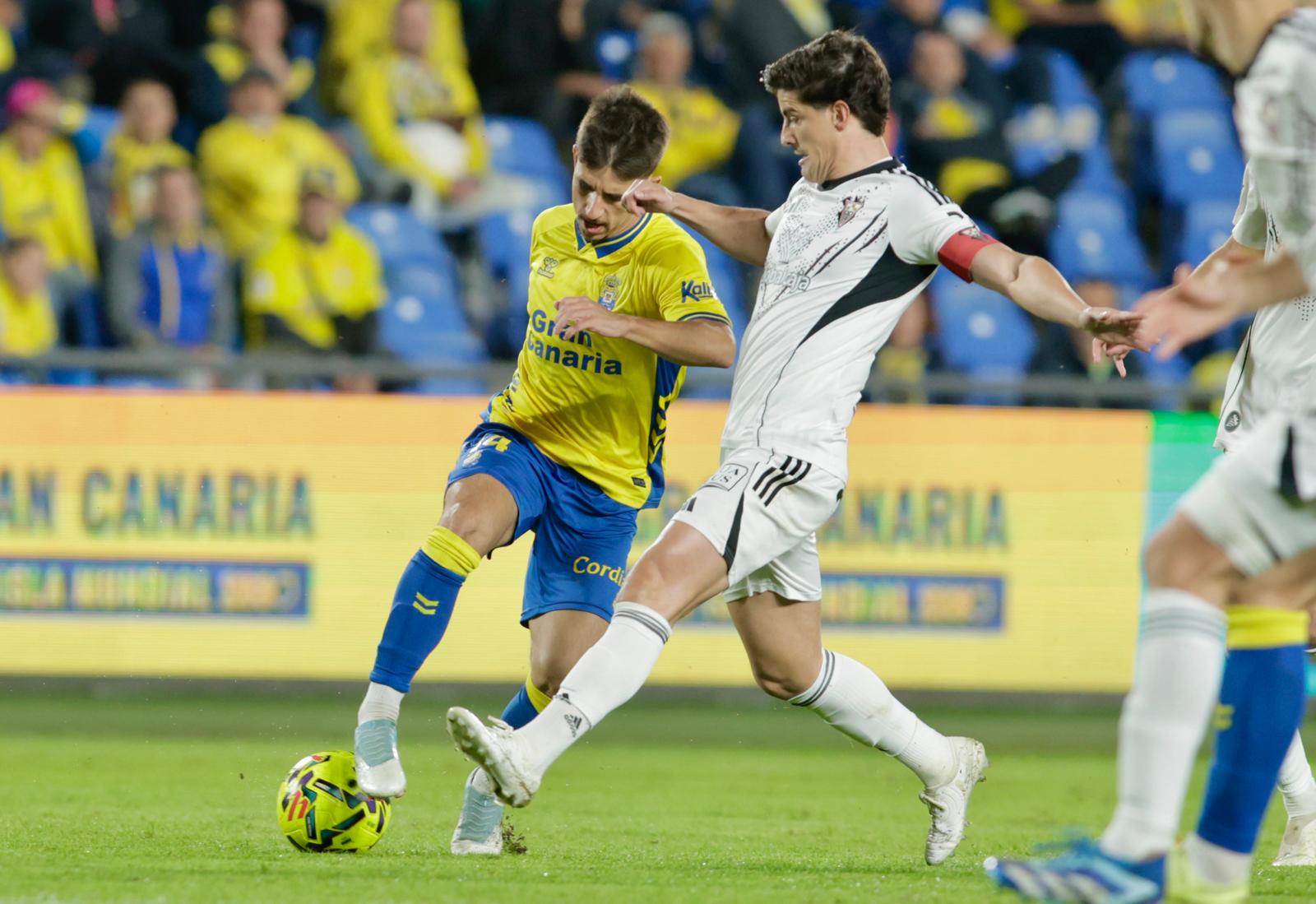Imágenes del duelo: UD Las Palmas - Albacete