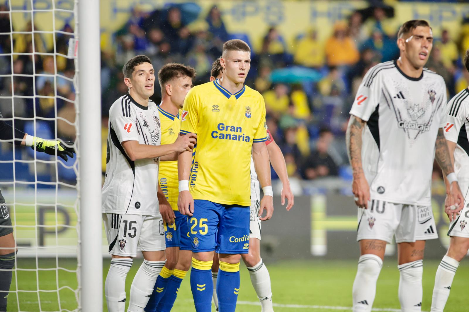 Imágenes del duelo: UD Las Palmas - Albacete