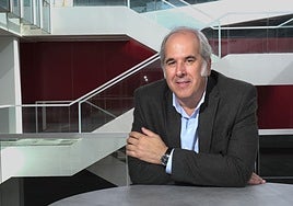 Luis Suárez de Lezo en las instalaciones de CANARIAS