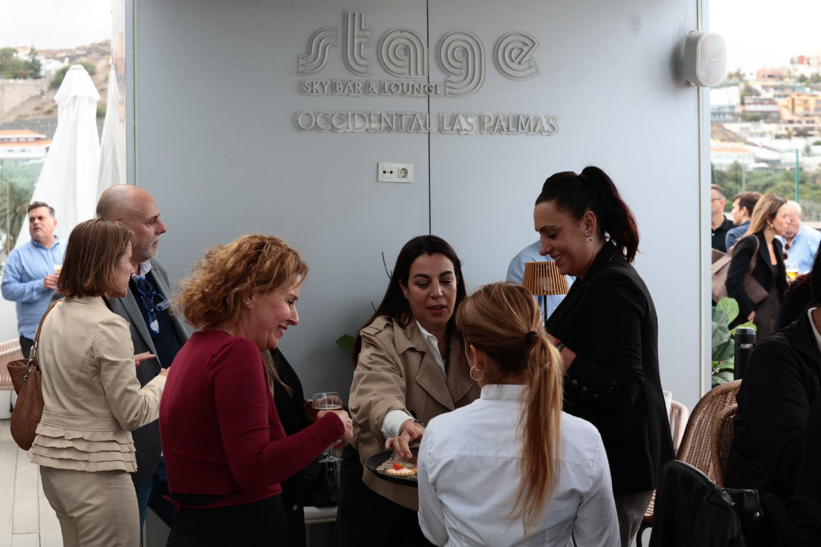 La patronal portuaria Oneport celebra su coctel navideño