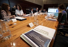 Imagen de archivo de una reunión del Consejo del Gobierno de Canarias.