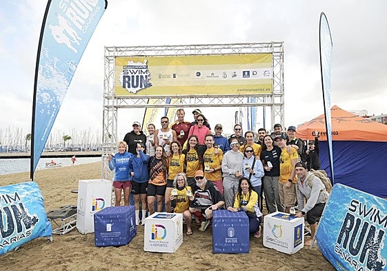 Imagen del podio final.