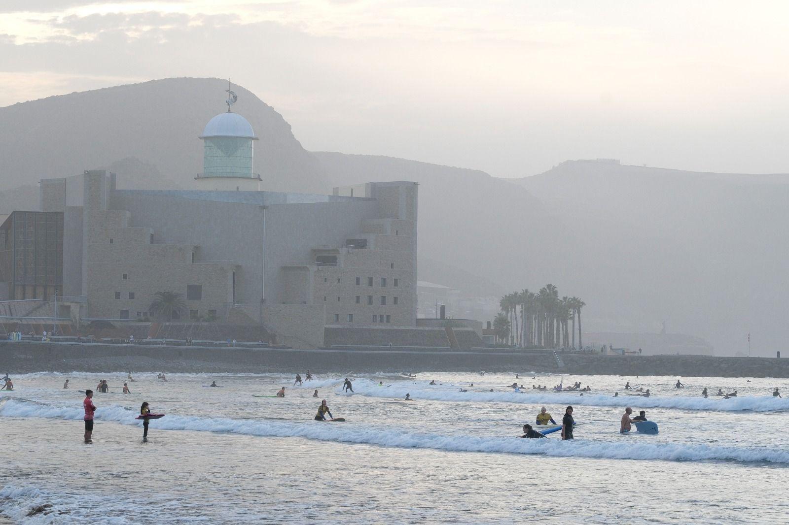 Jornada de calima en Gran Canaria