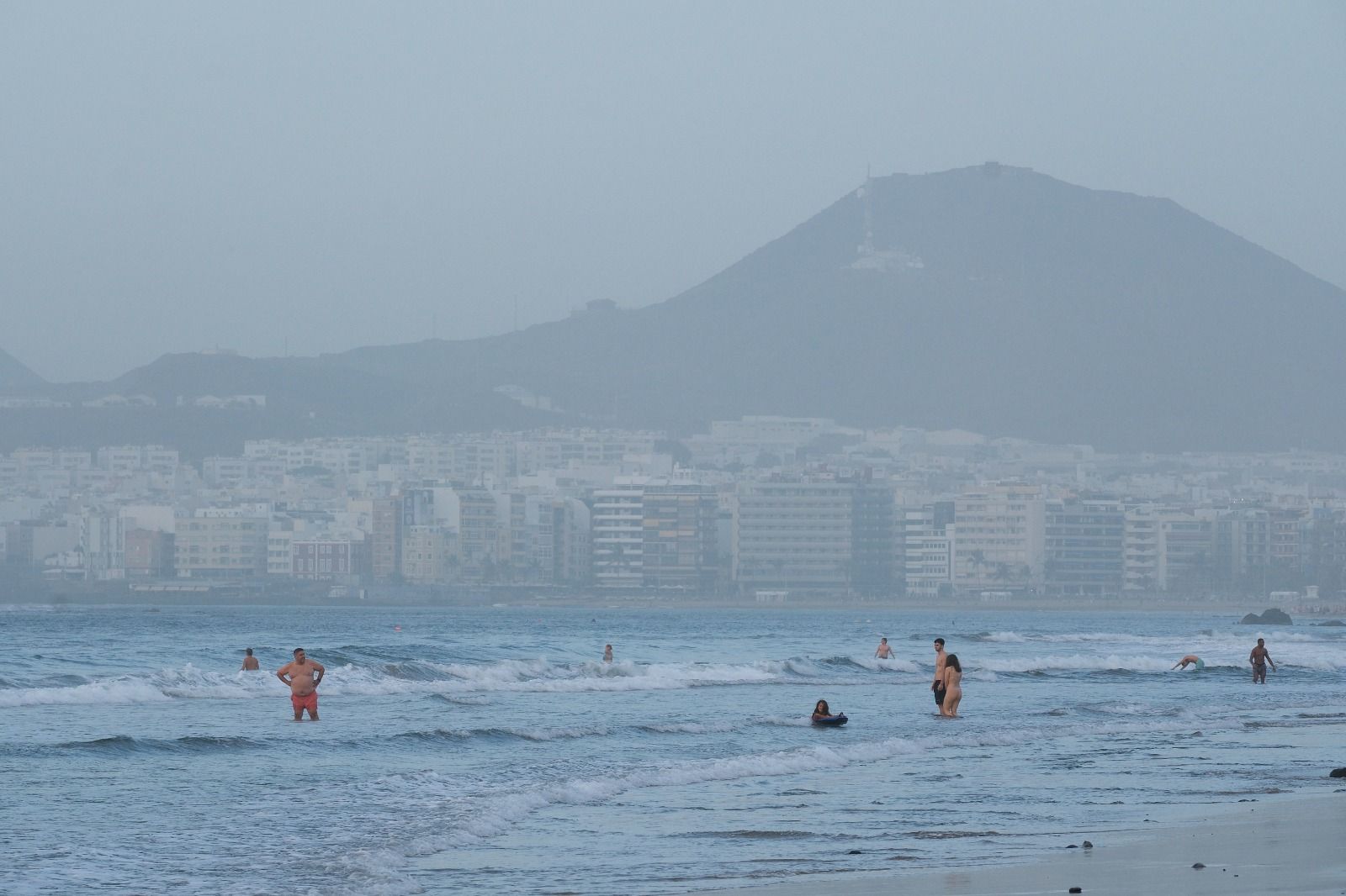 Jornada de calima en Gran Canaria