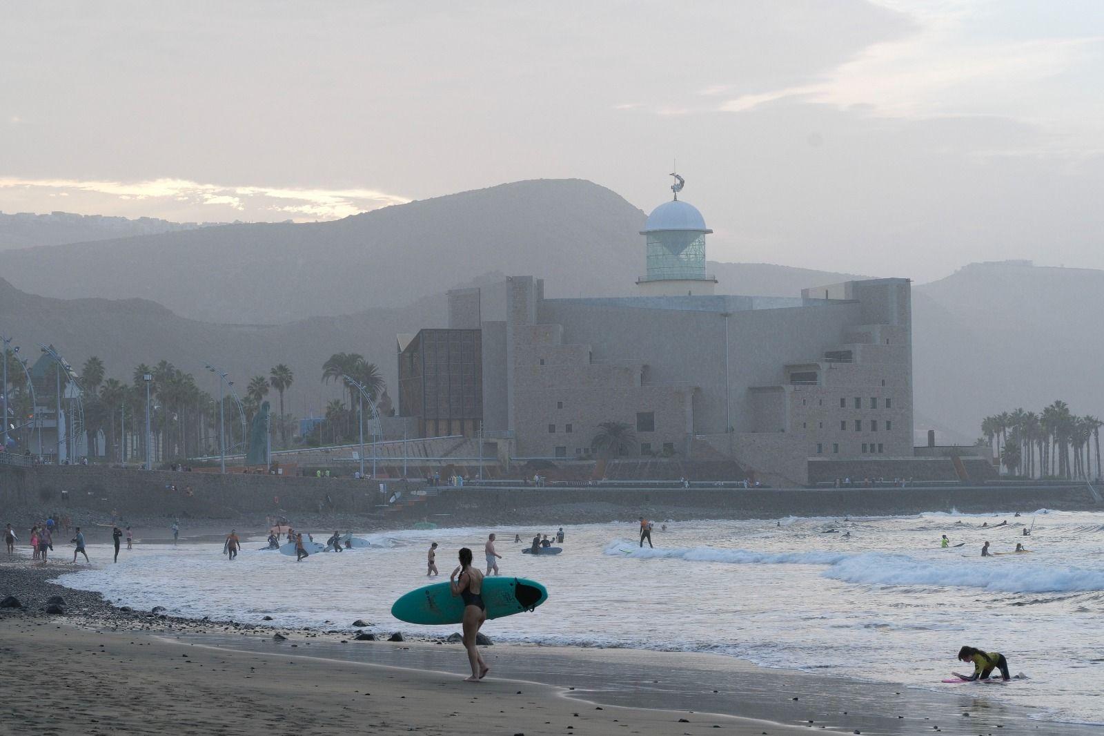 Jornada de calima en Gran Canaria
