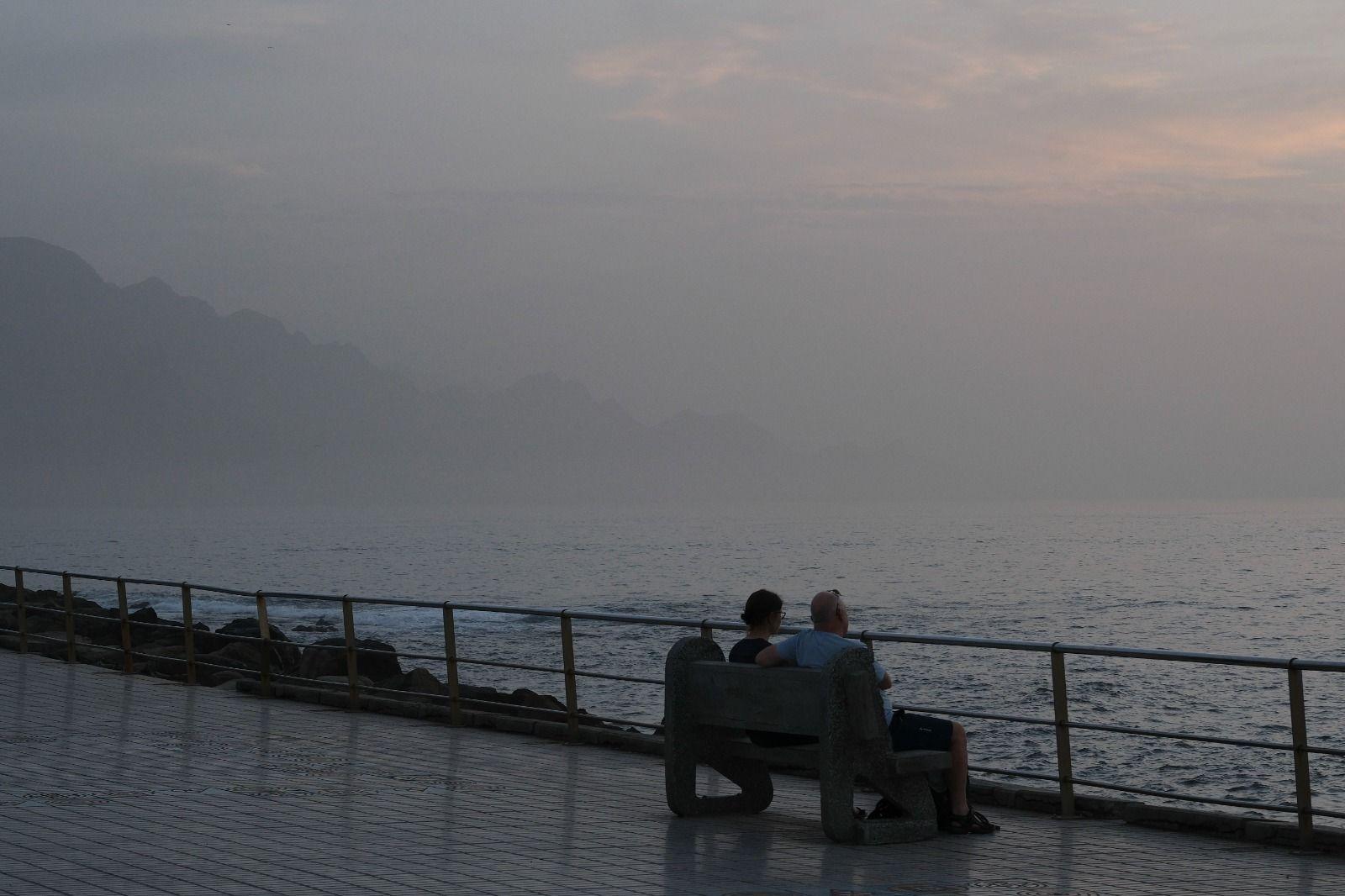 Jornada de calima en Gran Canaria