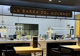 La Barra del Gourmet, en el espacio Gourmet Experience de El Corte Inglés