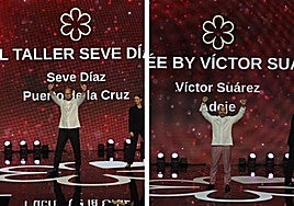 Seve Díaz a la izqierda y Víctor Suárez a la derecha