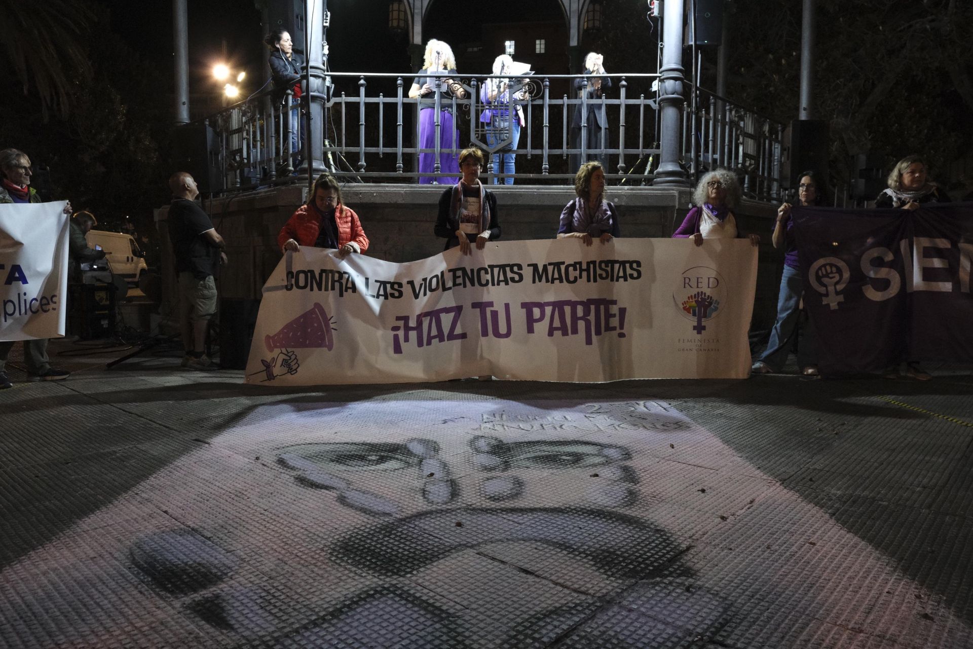 La manifestación del 25N, en imágenes