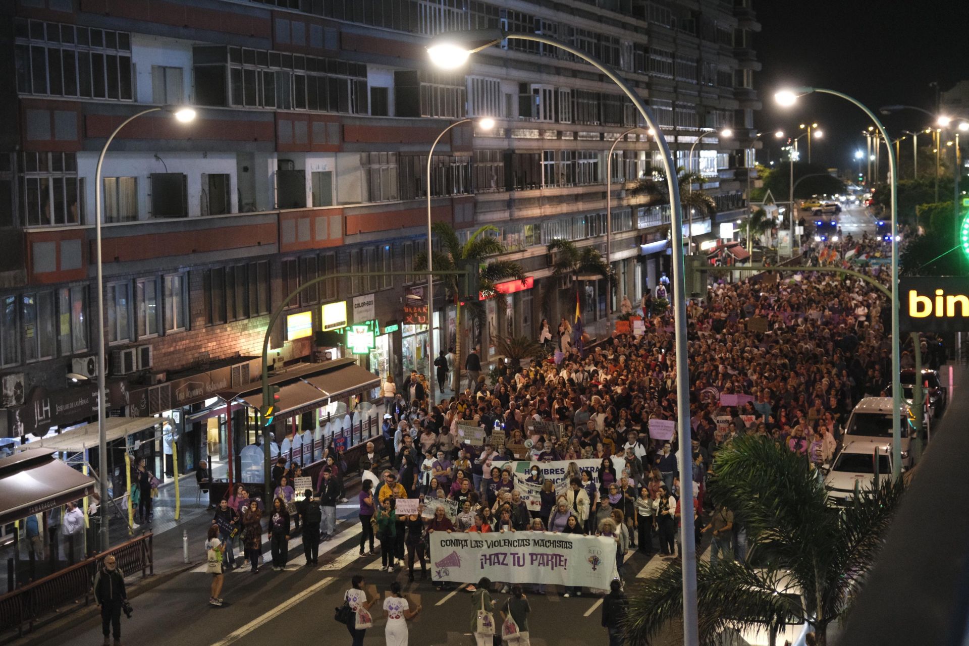 La manifestación del 25N, en imágenes
