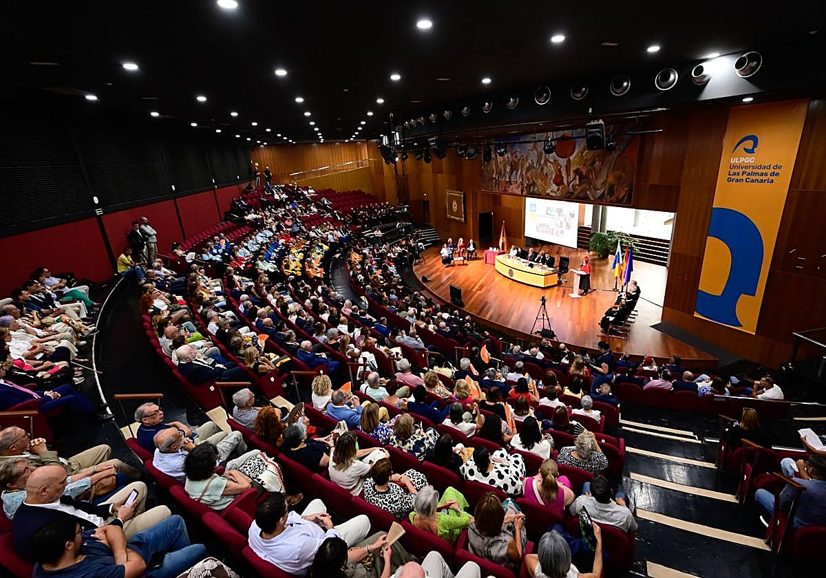 Imagen del acto de apertura de curso.