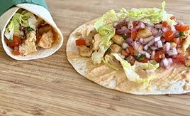 Burrito de pollo