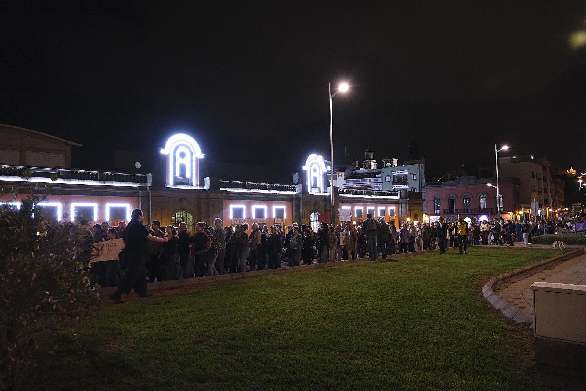 La manifestación del 25N, en imágenes