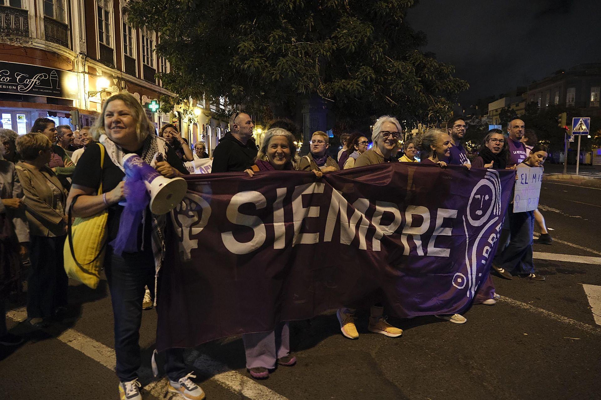 La manifestación del 25N, en imágenes
