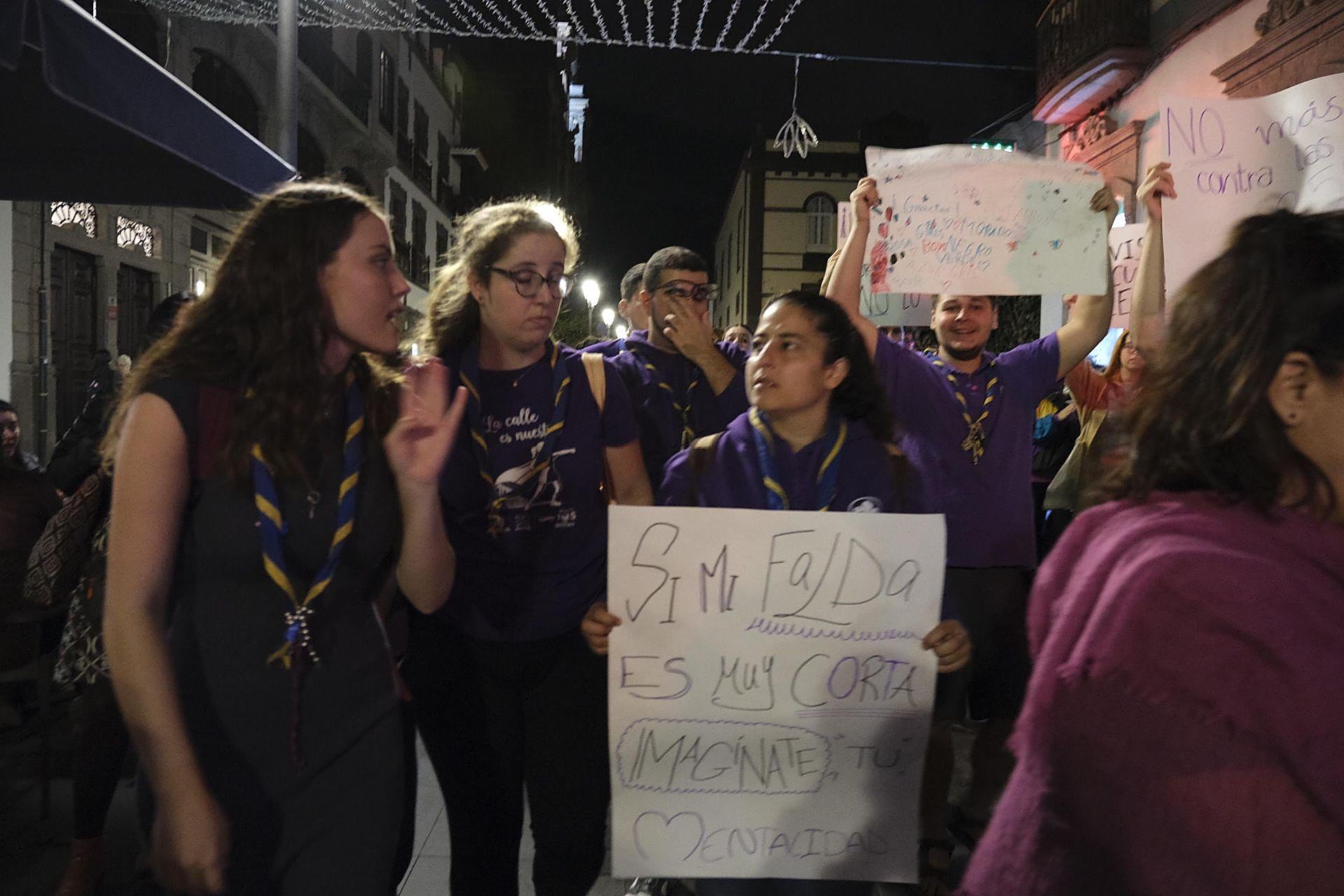La manifestación del 25N, en imágenes
