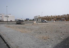 Vista parcial de parte de los suelos de la urbanización del sector T-1.