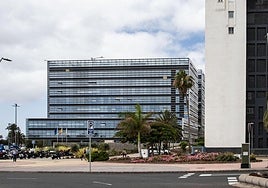 Imagen de archivo de la Ciudad de la Justicia de la capital grancanaria.