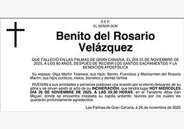 Benito del Rosario Velázquez