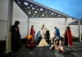 Una imagen del montaje.